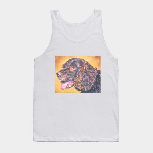 American Water Spaniel Fine Art Painting Tank Top by LASHEPARD